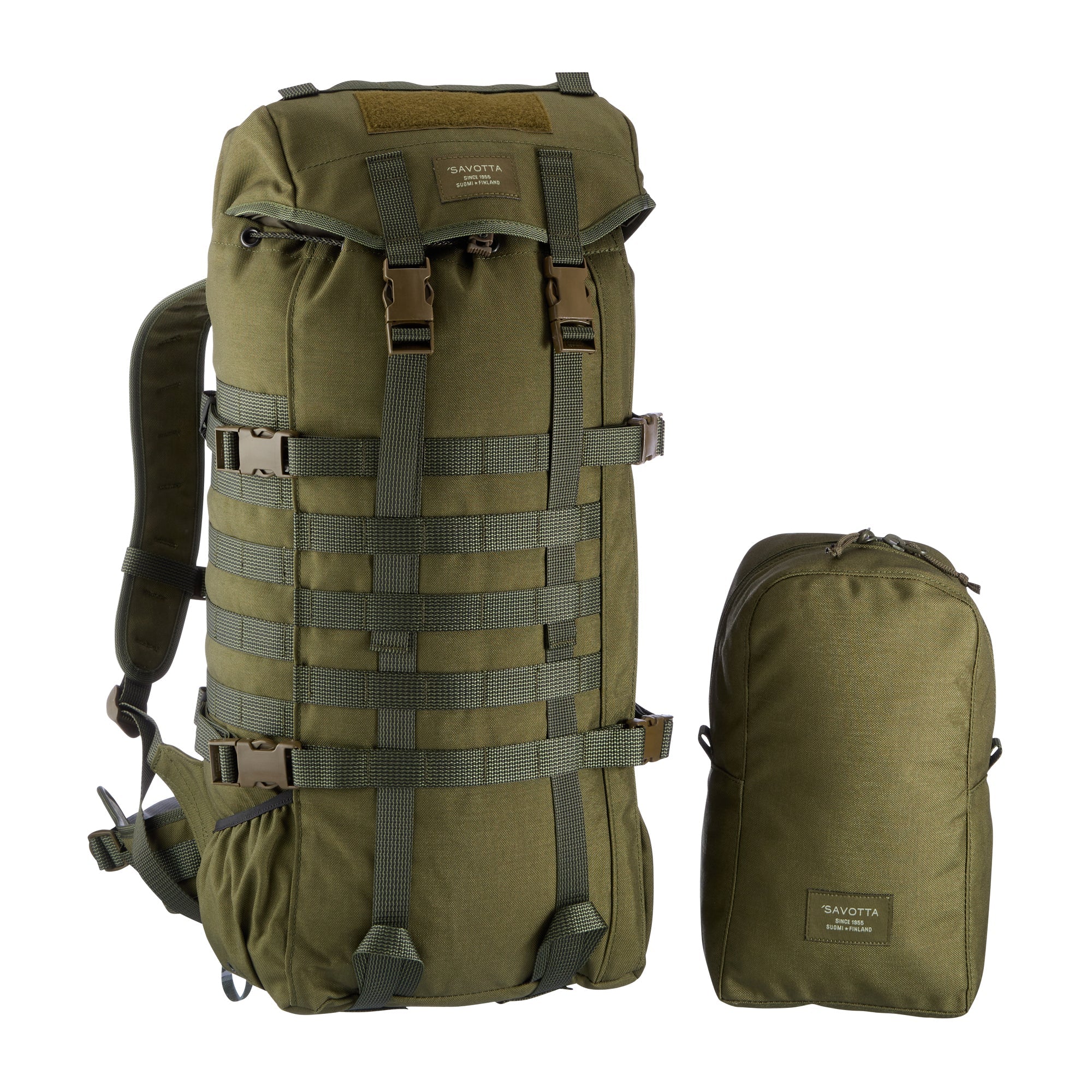 Set Backpack Jääkäri M + Vertical Pouch L – ASMC GmbH International