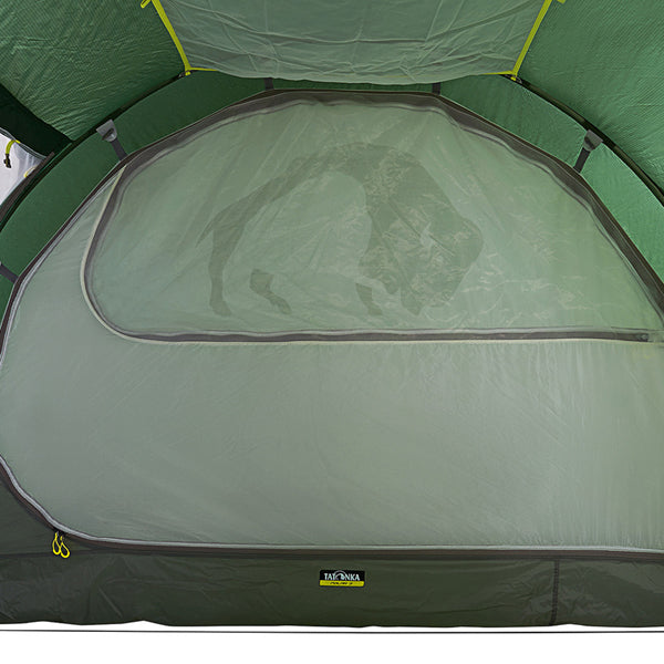 Tenda a tunnel Polar 3 verde