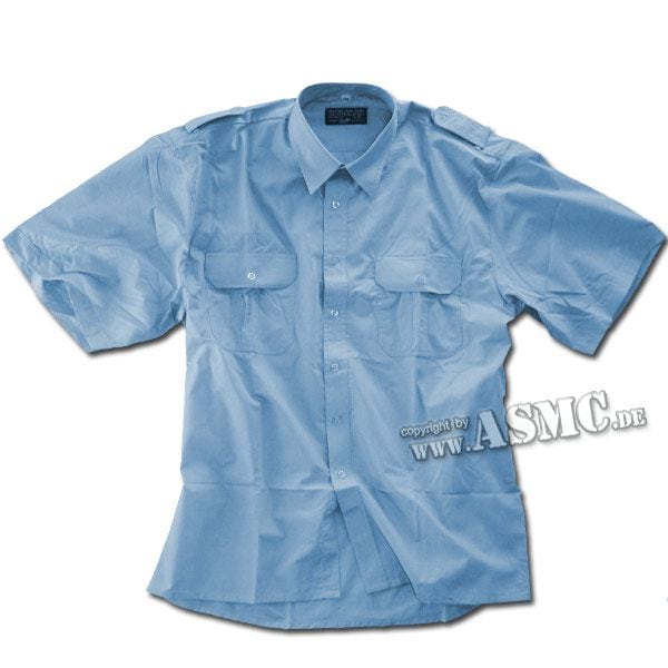 Service Shirt Short Sleeve blue
