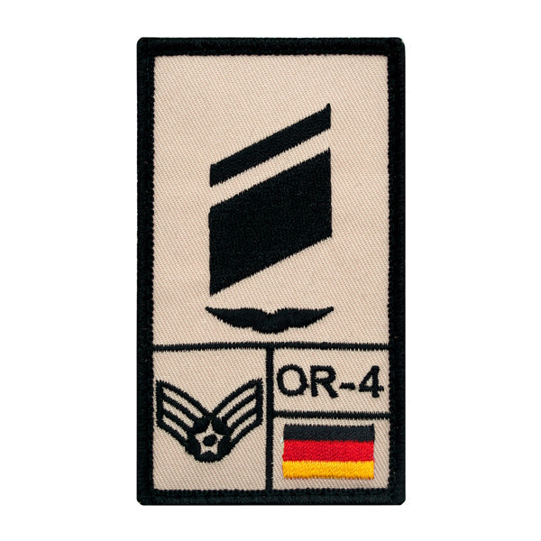 Grado Patch Stabskorporal Luftwaffe links oliv