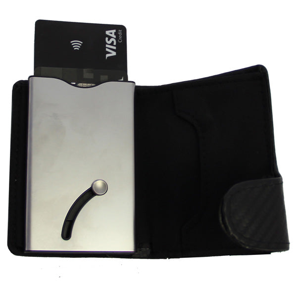 RFID Purse Carbon Wallet Deluxe