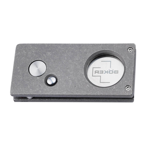 Böker Plus Pocket Knife Cigar Cutter silver