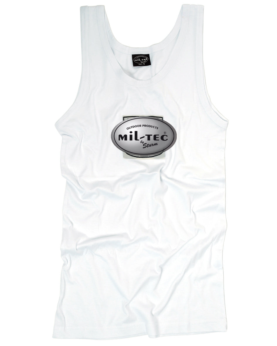 German Army tank-top white