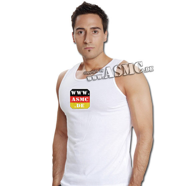 German Army tank-top white