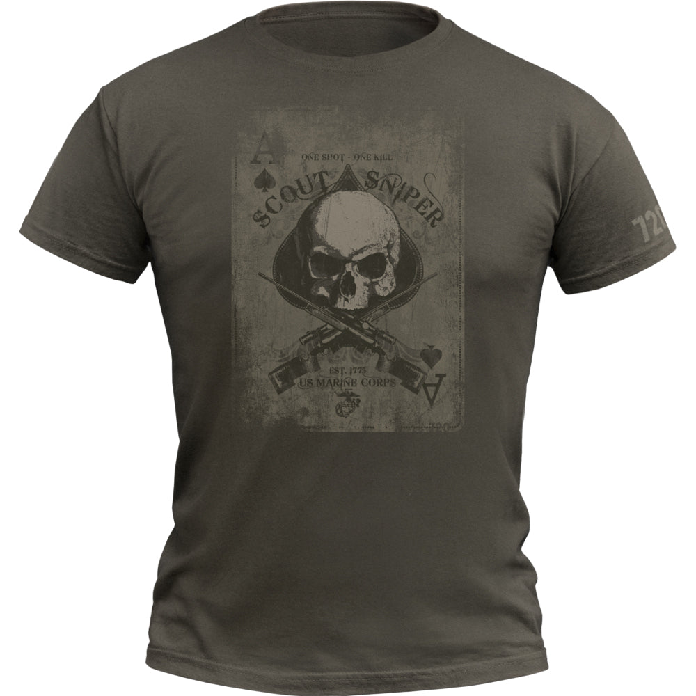 T-Shirt Scout Sniper army