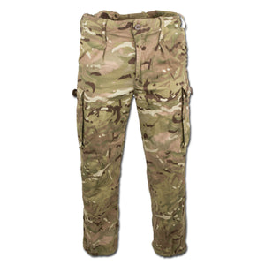 Pantalón de campo británico Tropen Camuflaje MTP usado