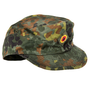 Gorra de campaña del ejército alemán usada