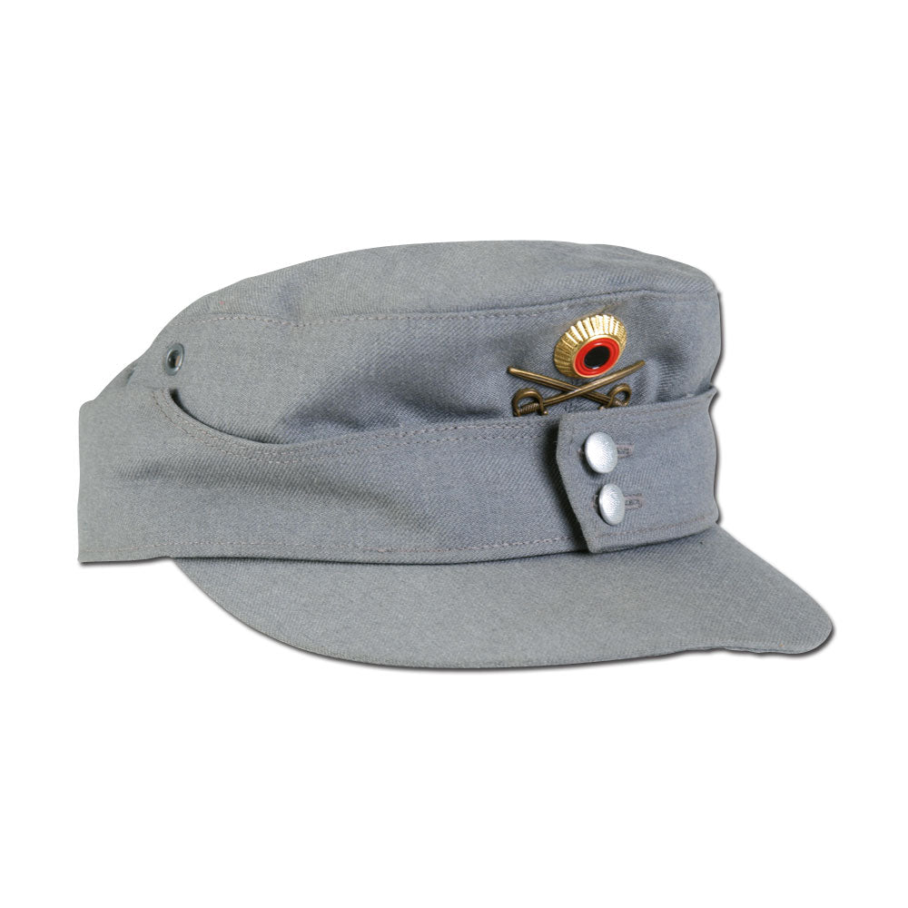 German Military Mountaineer Cap Used gray