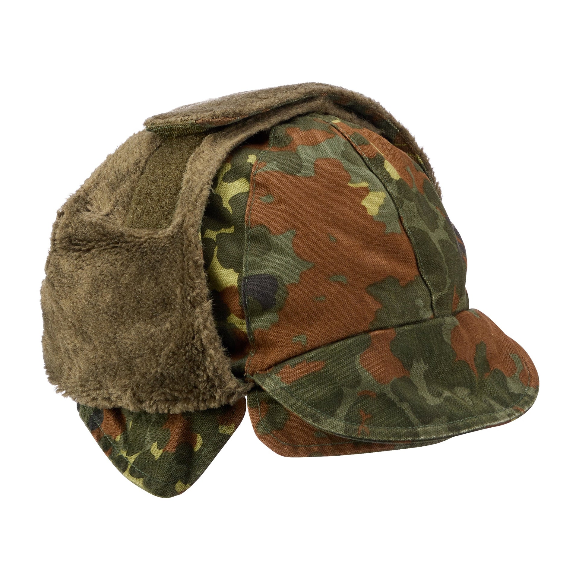 German Army Winter Pile Cap  used