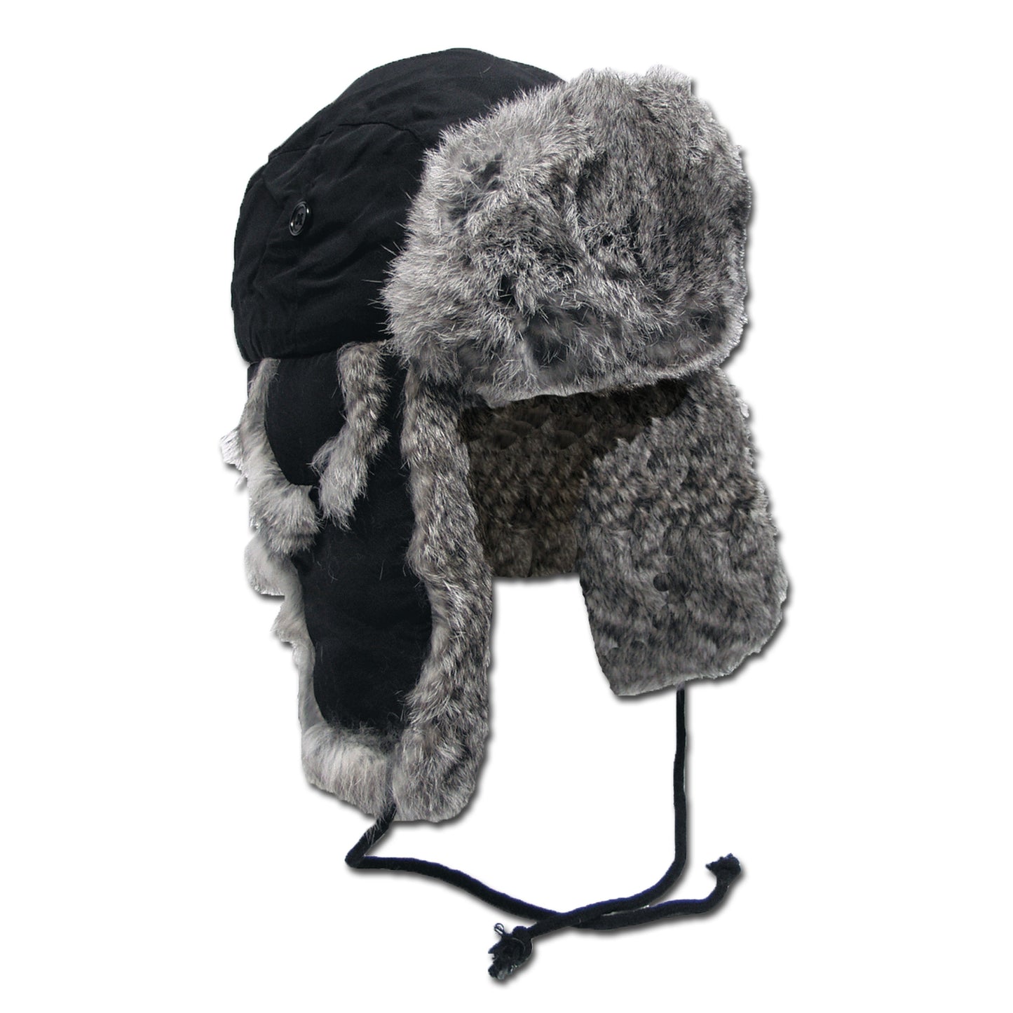 Fur Hat with Rabbit Fur