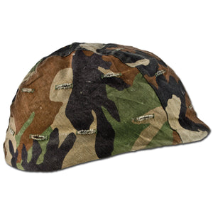 Copertura per casco americano Kevlar woodland Usato