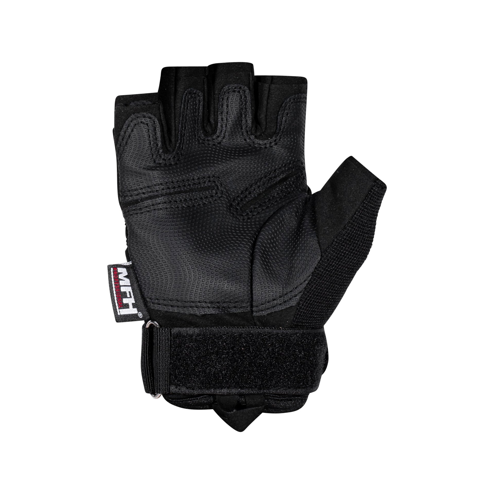 Guantes de medio dedo protegen