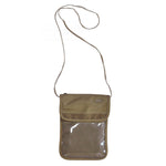 ID Holder Neck Pouch khaki