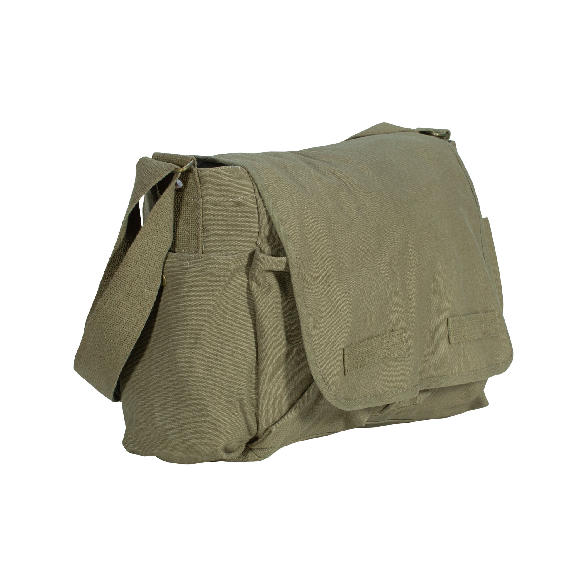 Messenger Canvas Bag Classic green ASMC GmbH International