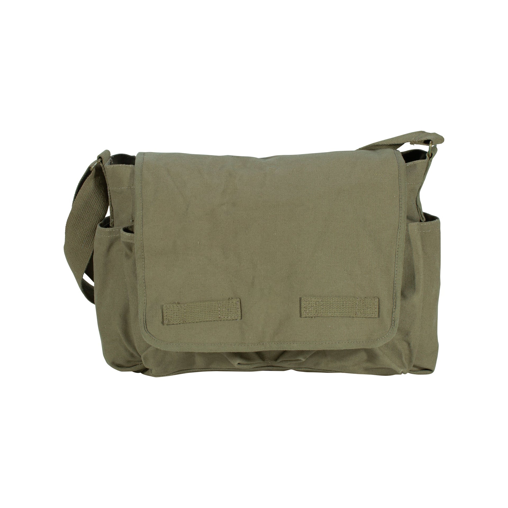 Borsa Messenger in tela Classic verde