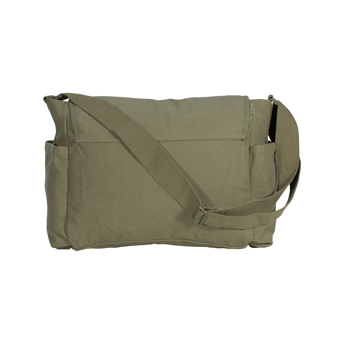 Borsa Messenger in tela Classic verde