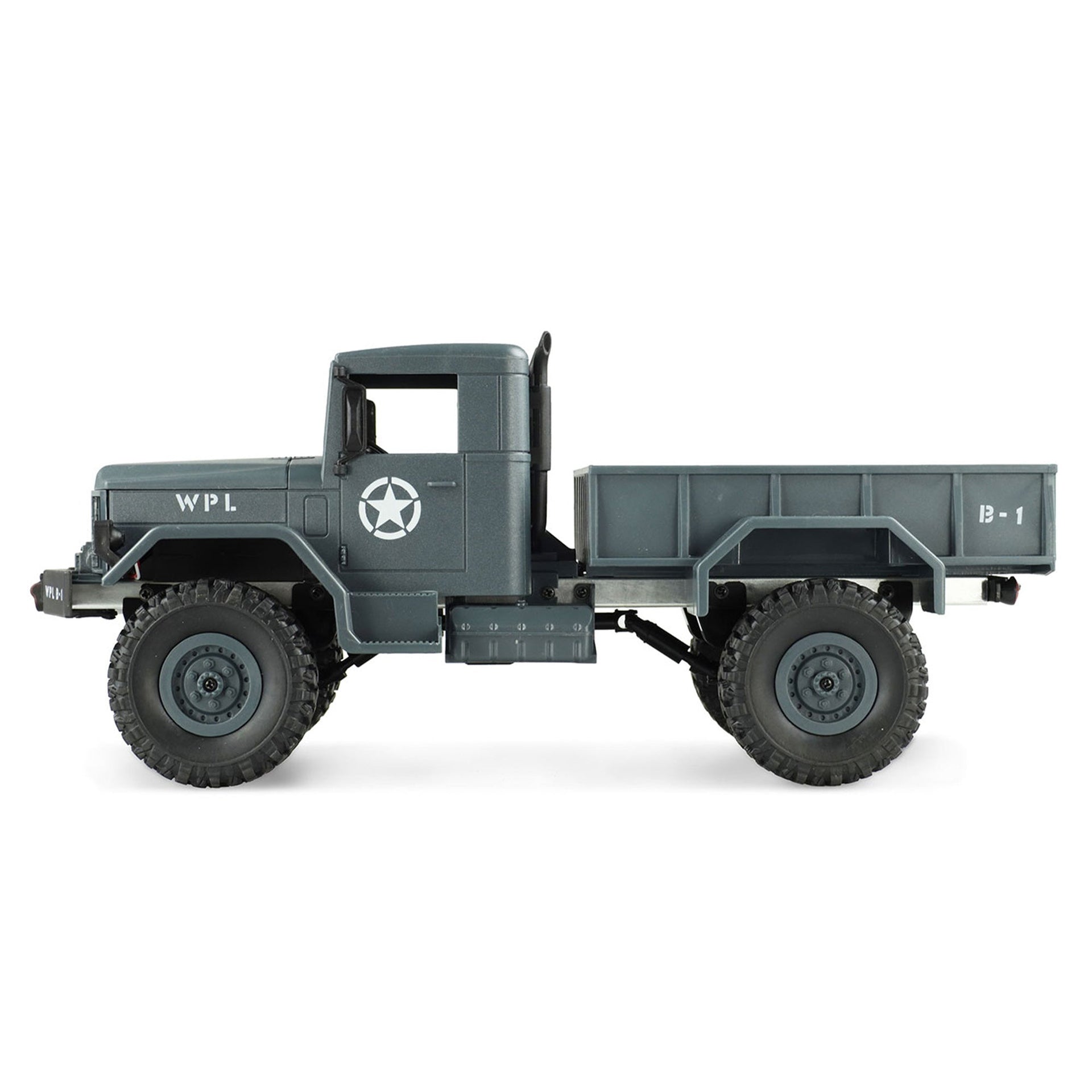 Camion militare RC americano 4WD grigio