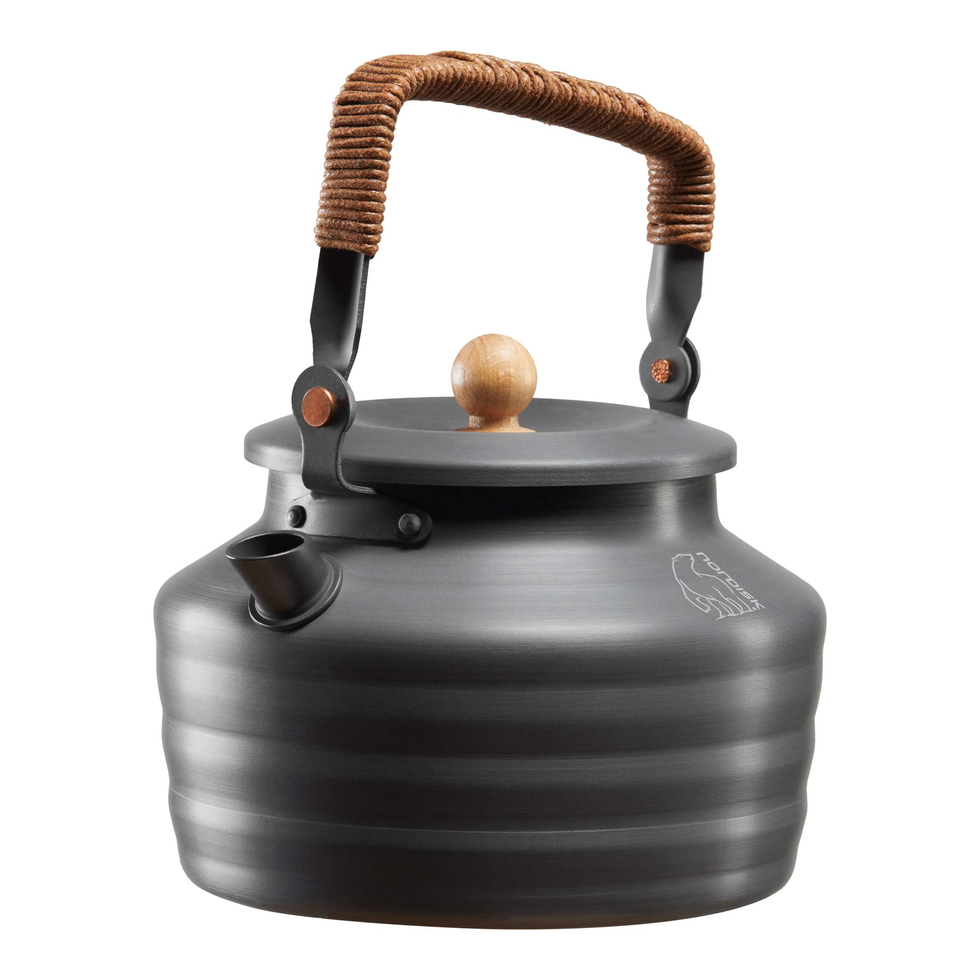 Aluminum Kettle 1.3 L charcoal