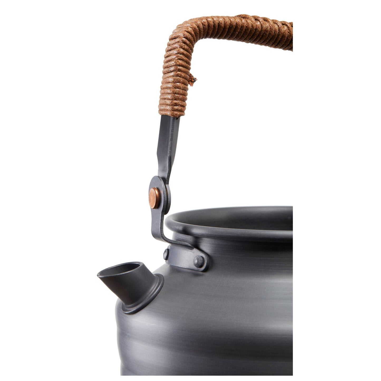 Aluminum Kettle 1.3 L charcoal