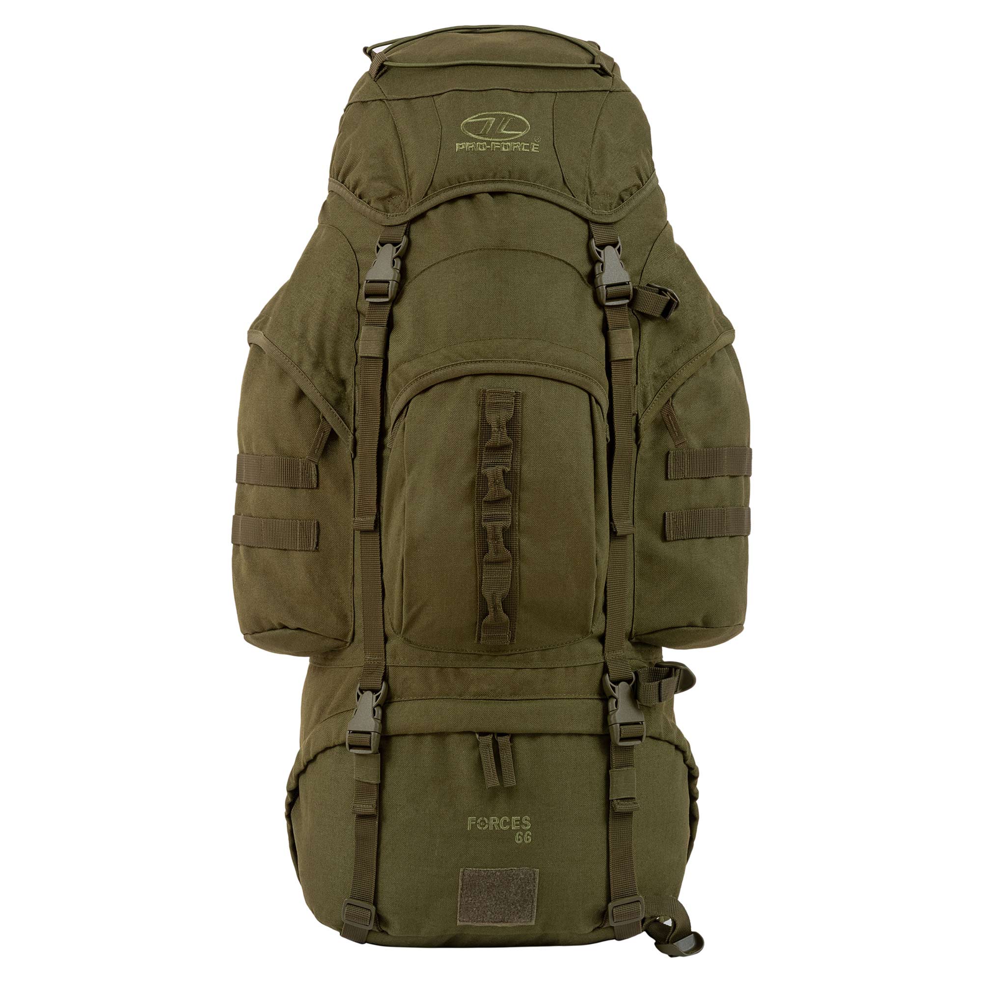 Backpack Pro Force New Forces 66 L green ASMC GmbH International