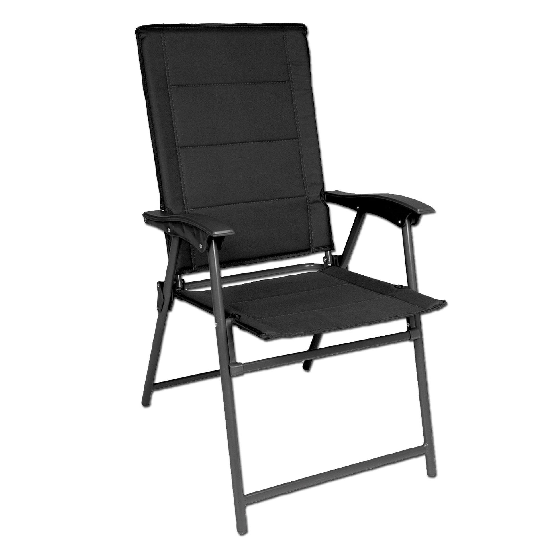 Army Folding Chair with Armrest