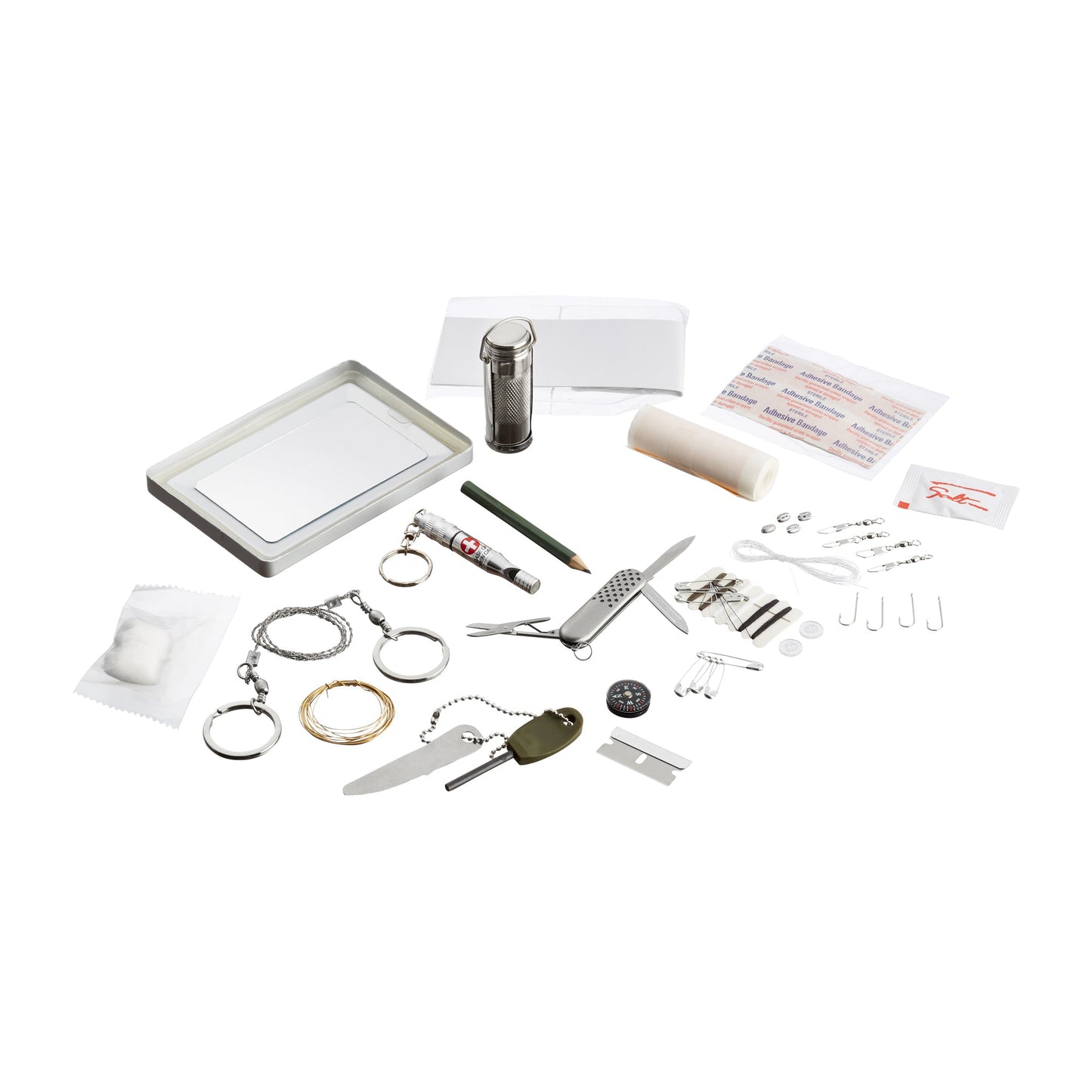 Survival Kit with Aluminum Box