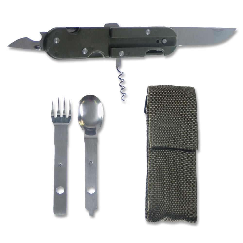 Pocket Knife with Cutlery and Tools – ASMC GmbH International