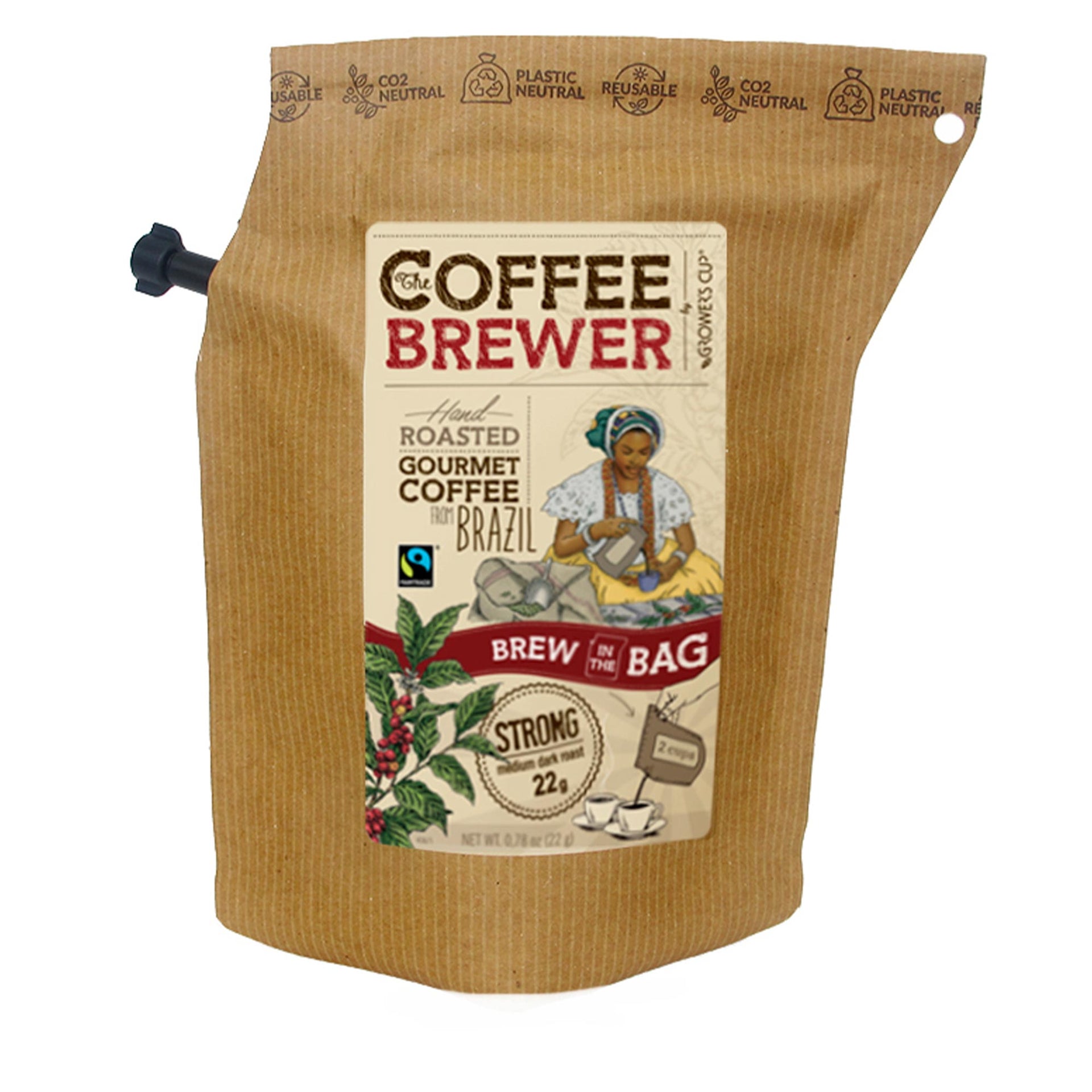 Growers Cup Outdoor Caffè Brasile 22 g