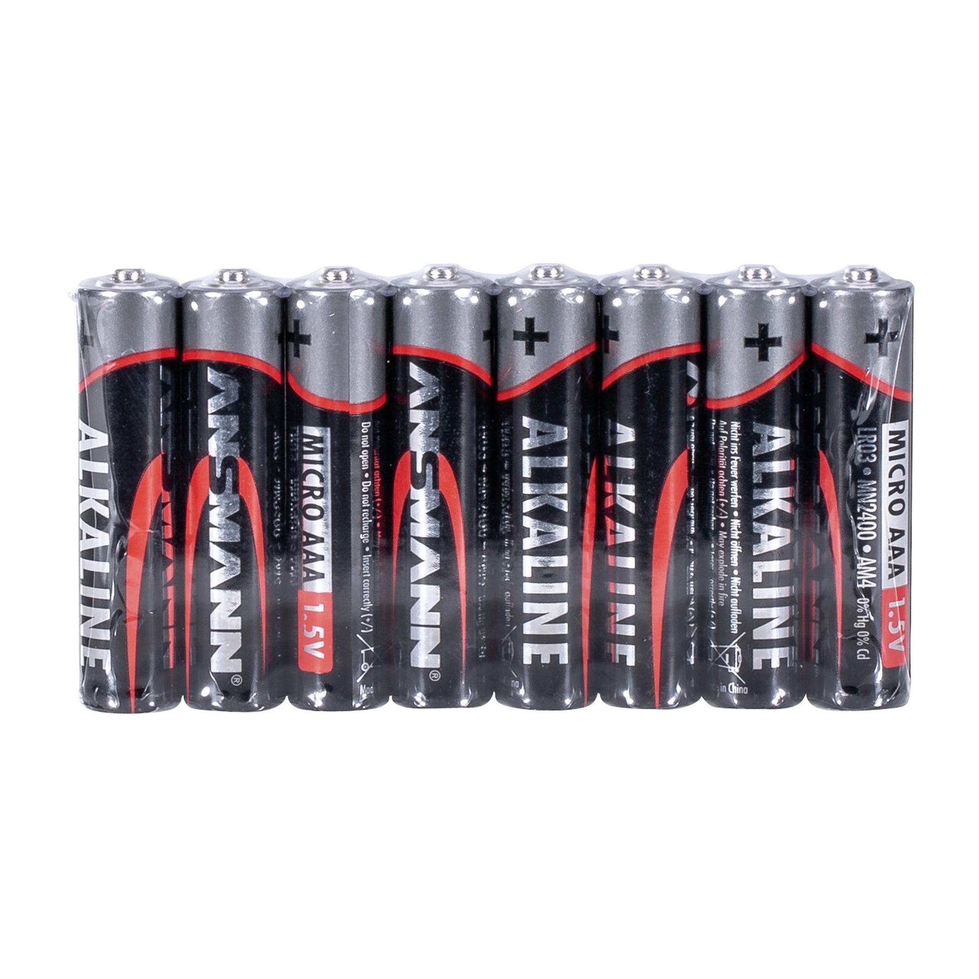 Battery Alkaline AAA 1.5 V 8 pack