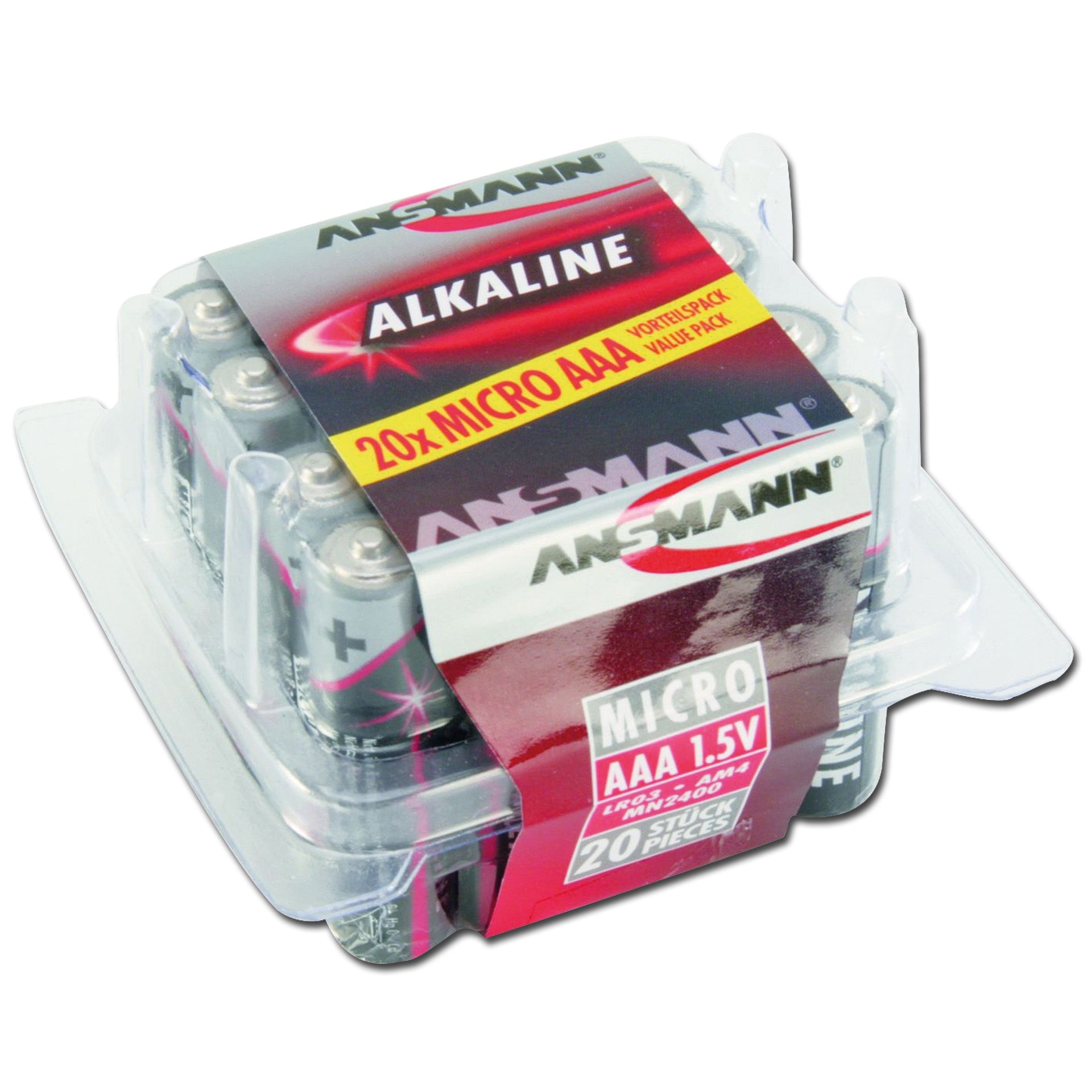 Battery Micro (AAA) Red-Line 20-Box
