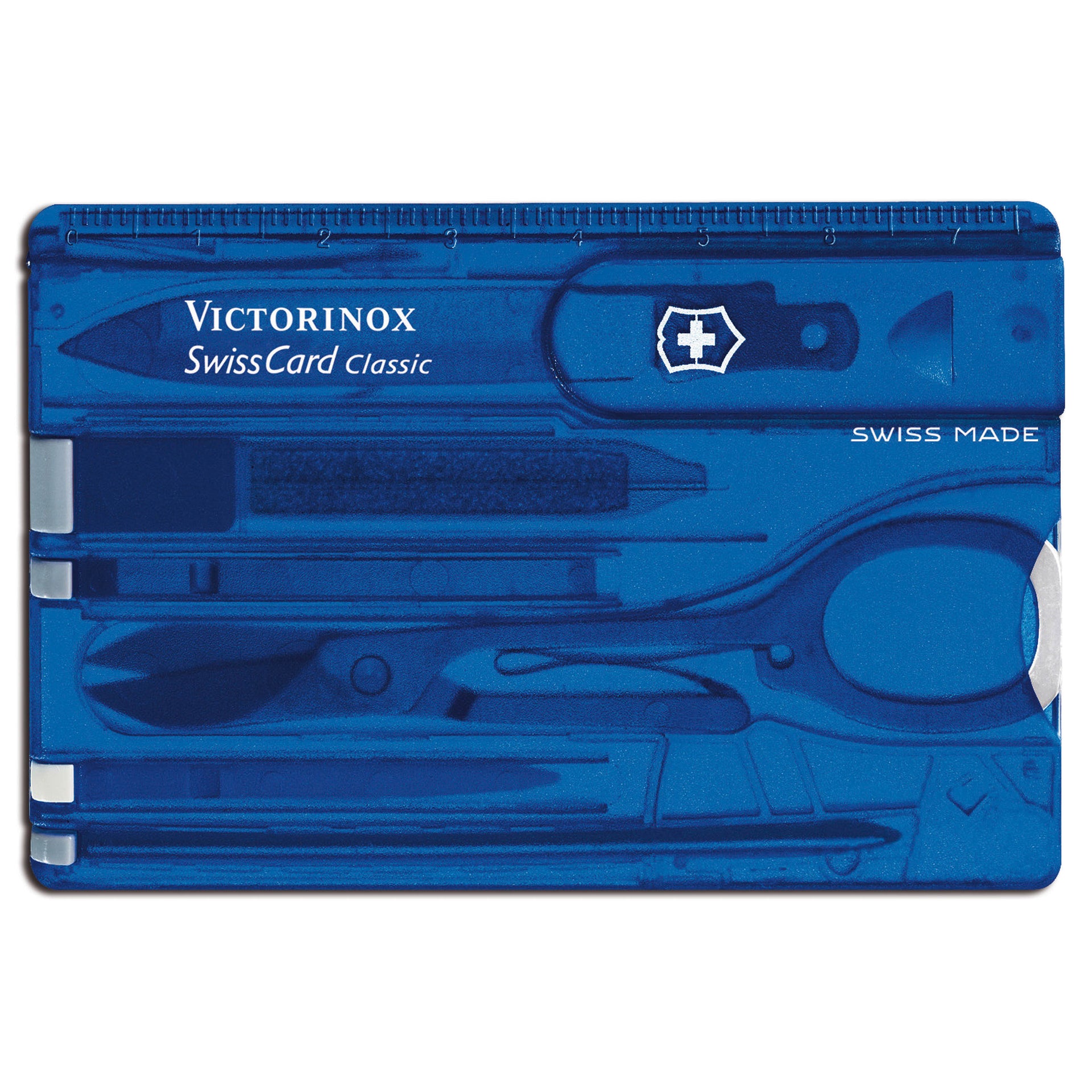 Multitool Swiss Card blue