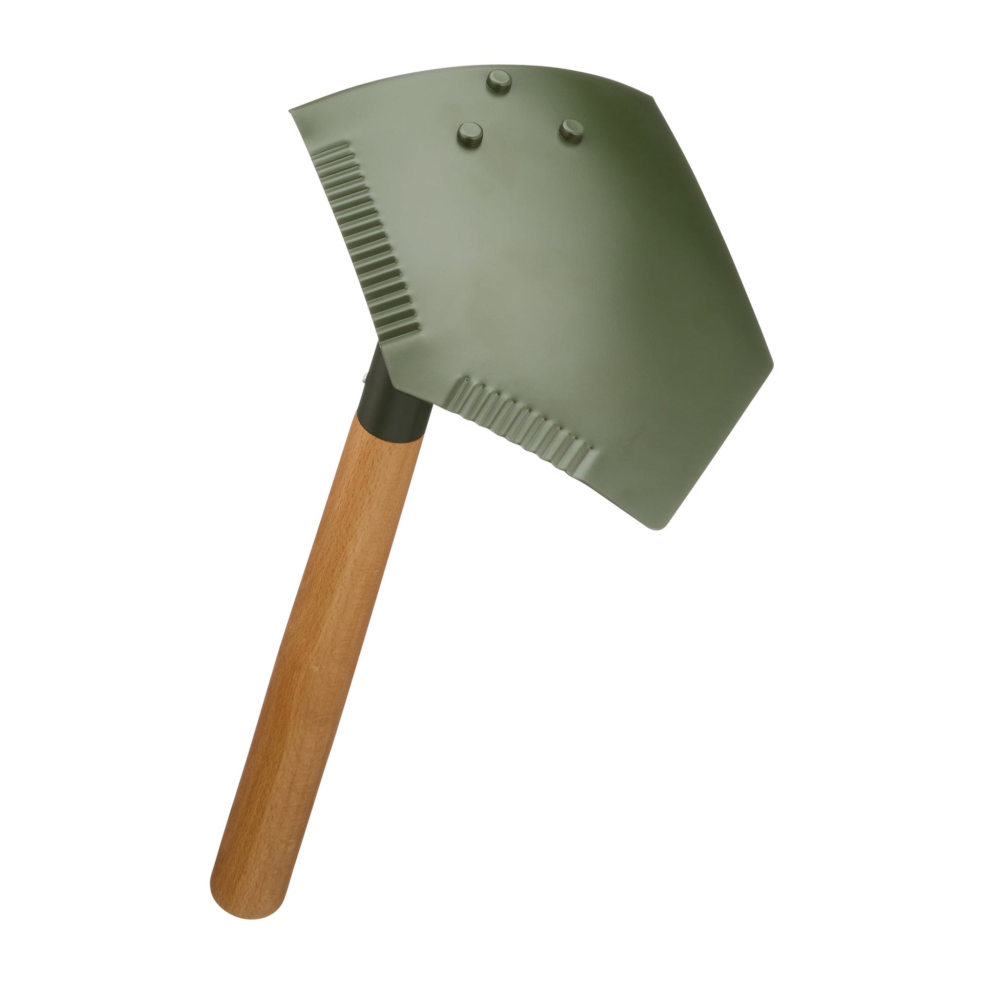 Folding Spade Wood Handle natural