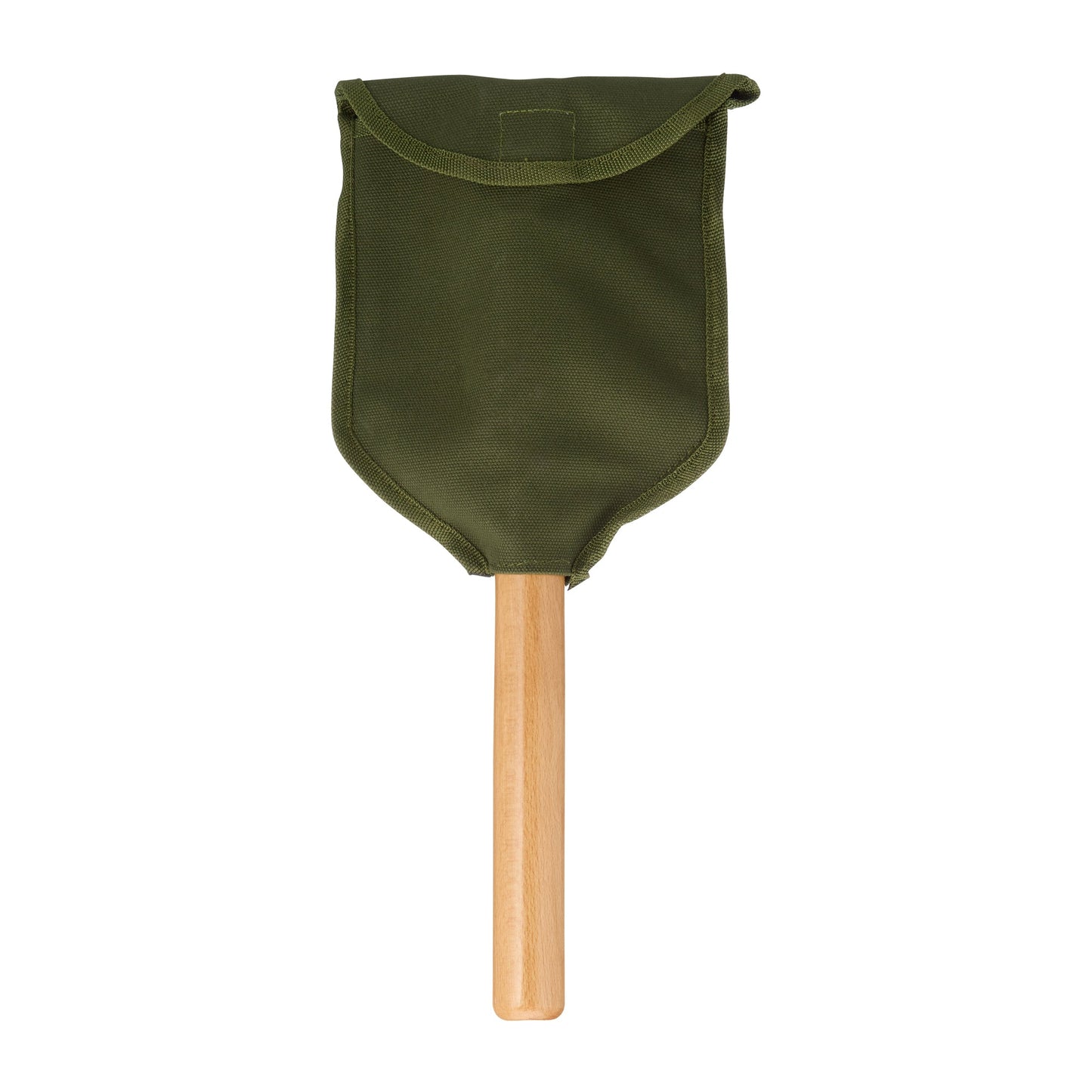 Folding Spade Wood Handle natural