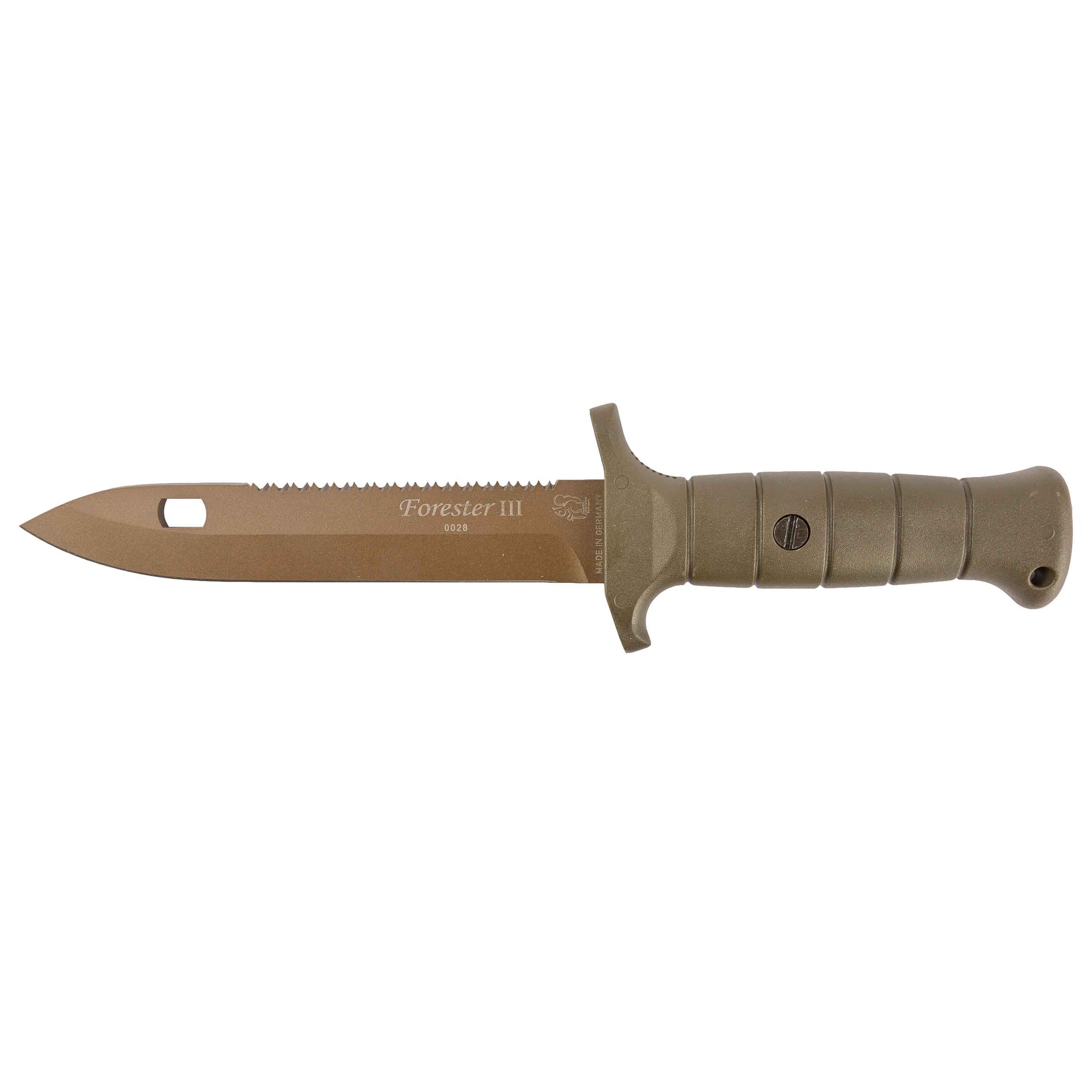 Cuchillo Forester III berilio