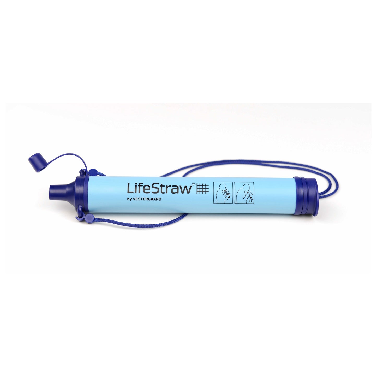 Water Filter Personal Straw blue