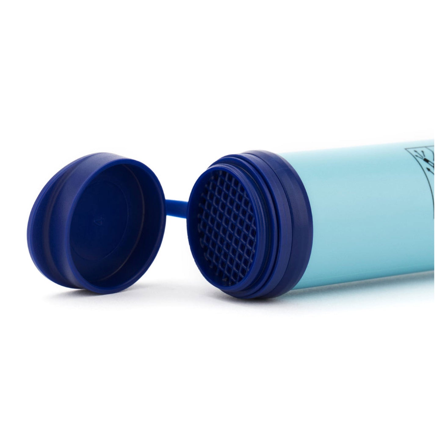 Water Filter Personal Straw blue