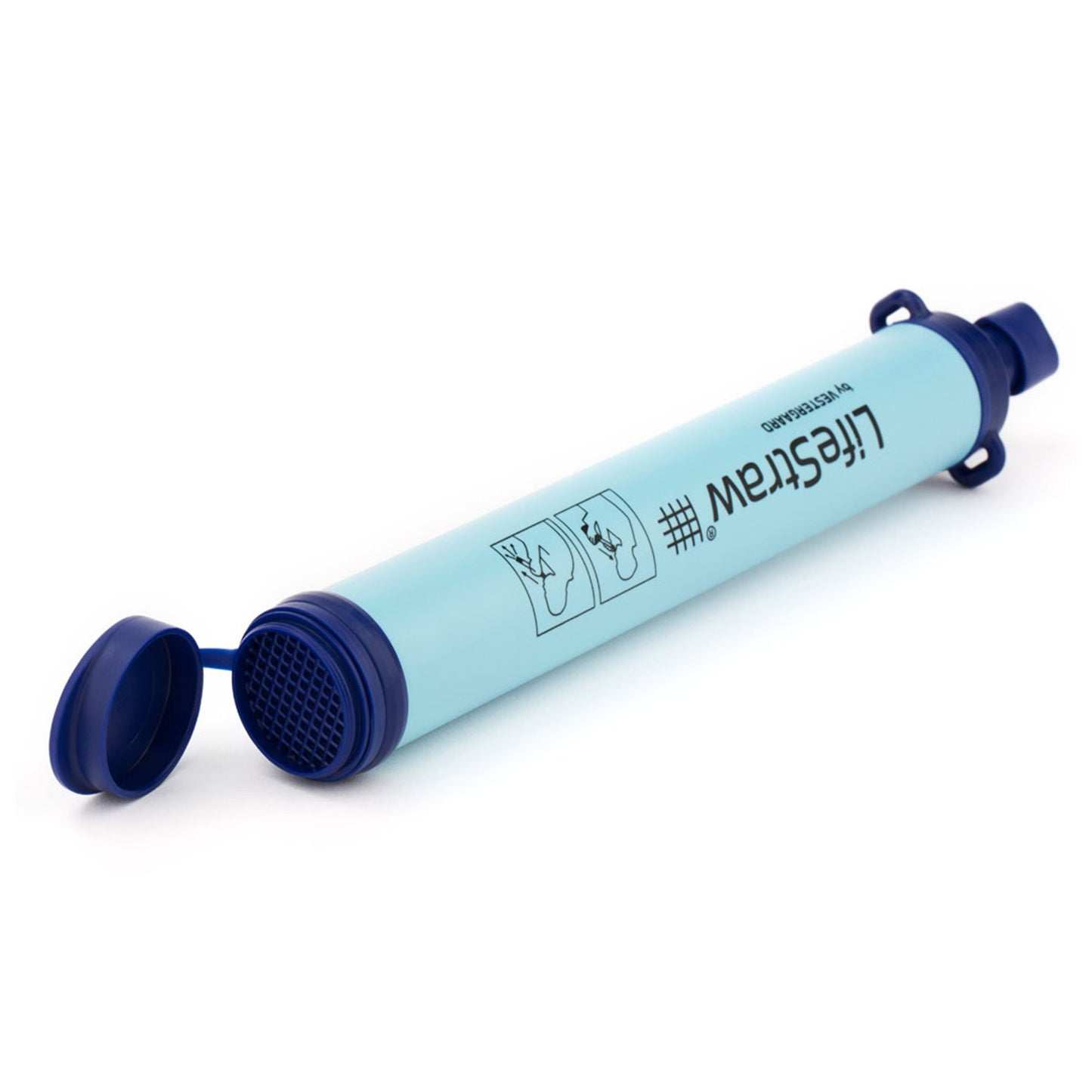 Water Filter Personal Straw blue