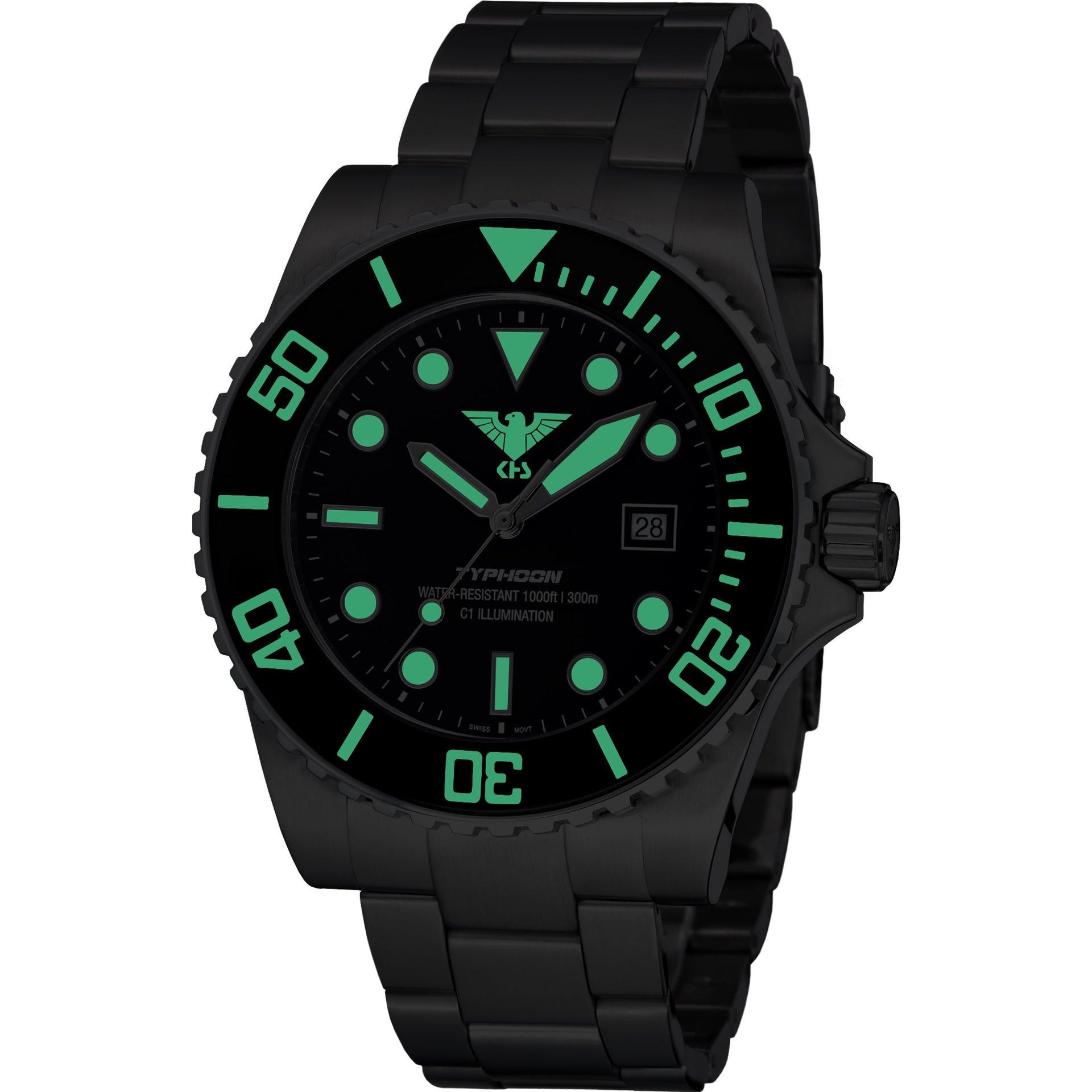 Reloj Typhoon Steel Correa de acero