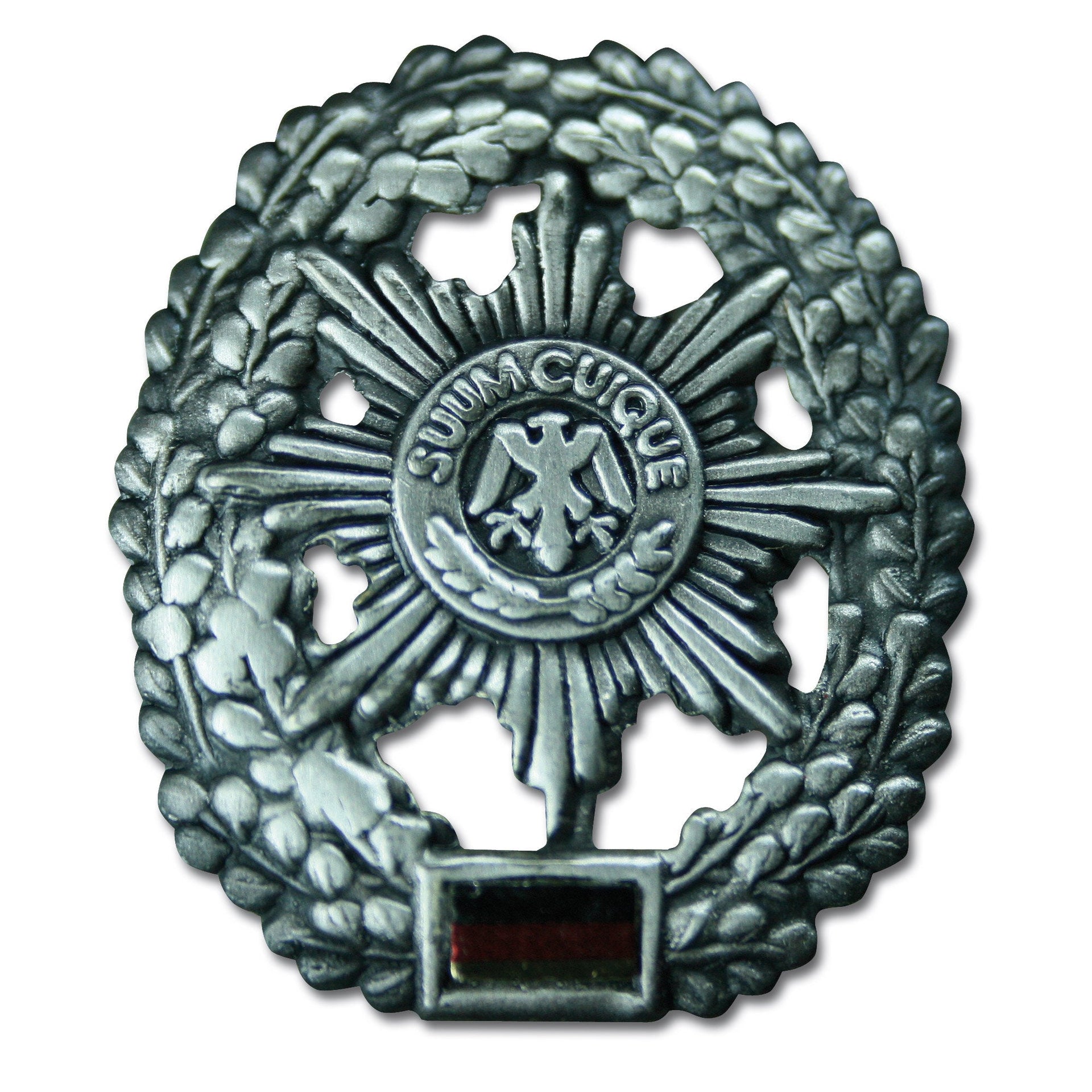 Insignia de boina de las Fuerzas Armadas Alemanas Feldjäger (Policía Militar)