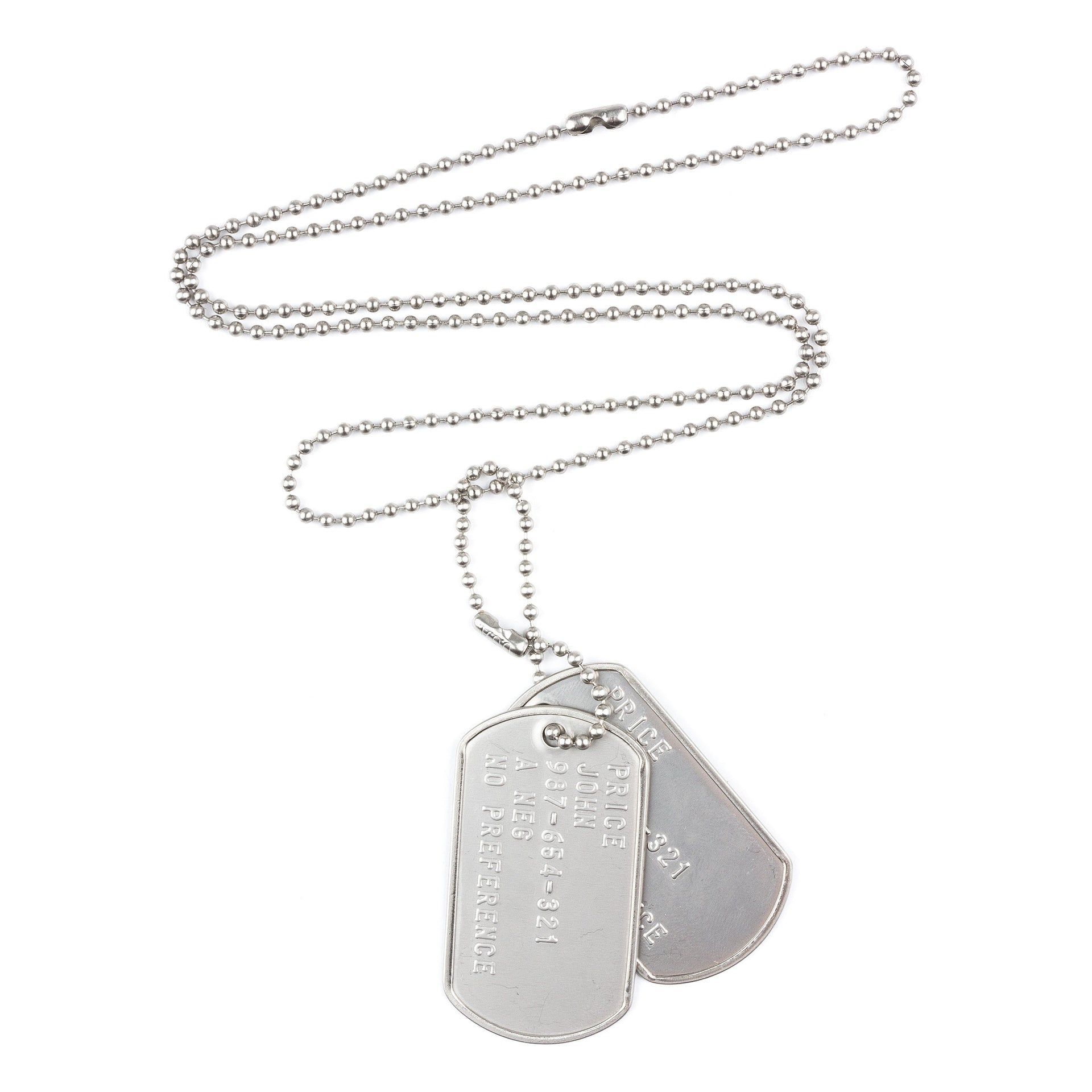 why do people have two dog tags