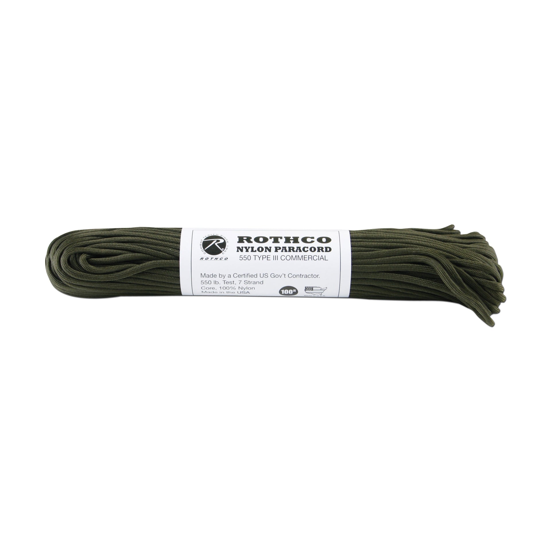 parachute line 550 lb camo 100 ft,