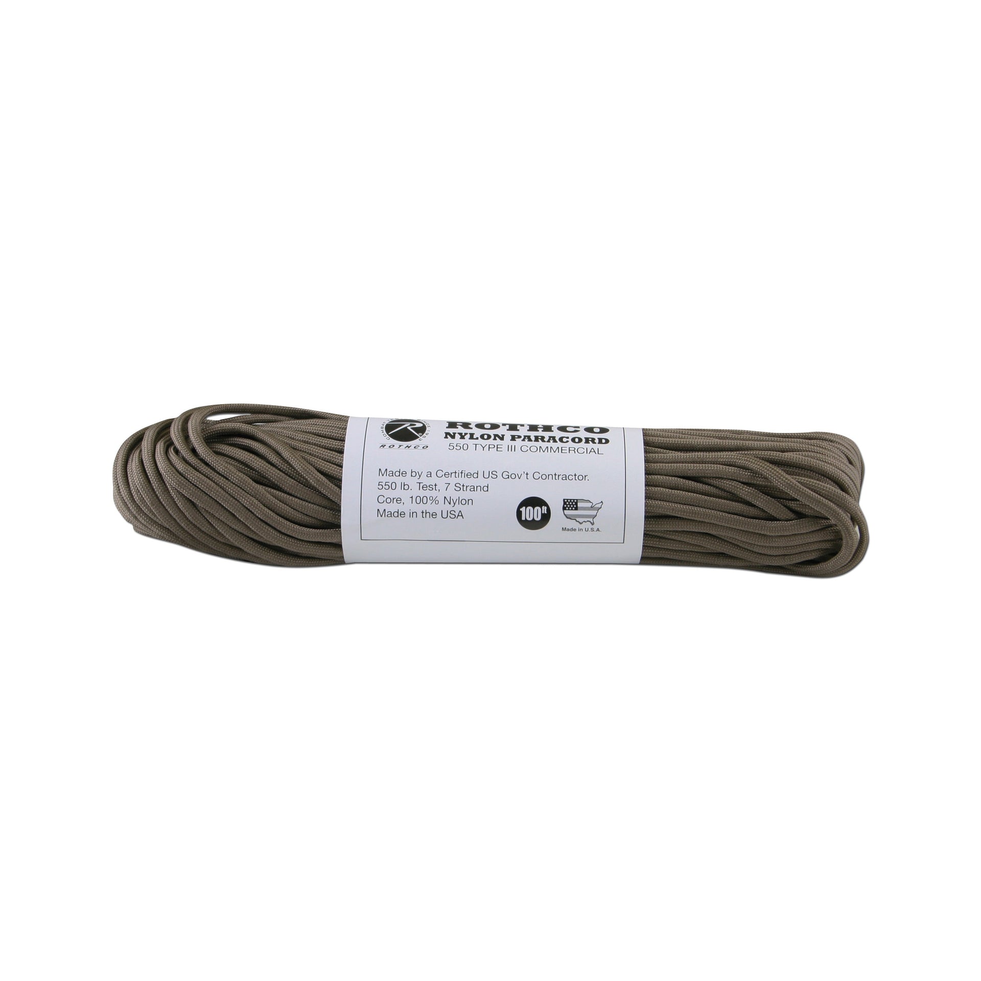 parachute line 550 lb camo 100 ft,