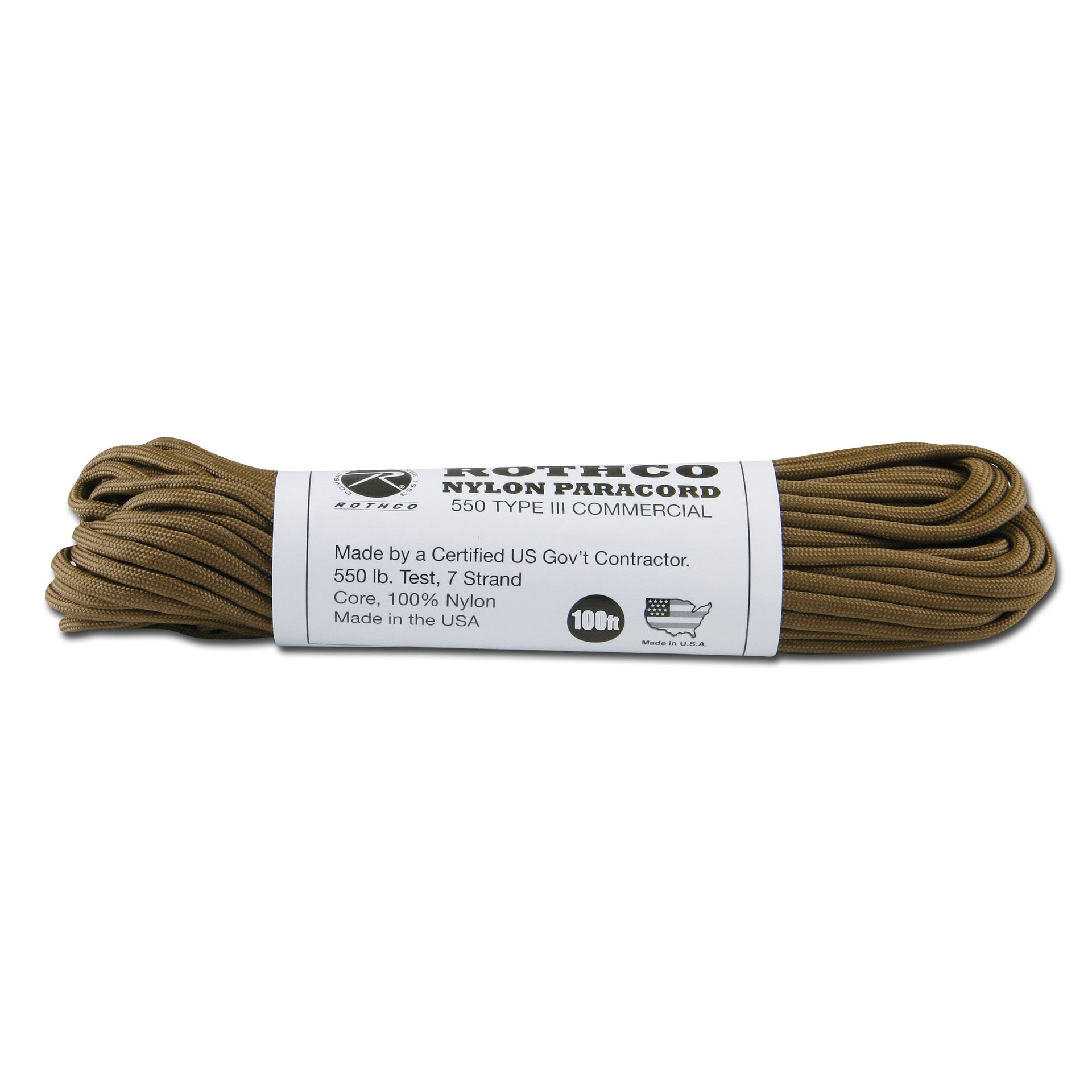 parachute line 550 lb camo 100 ft,