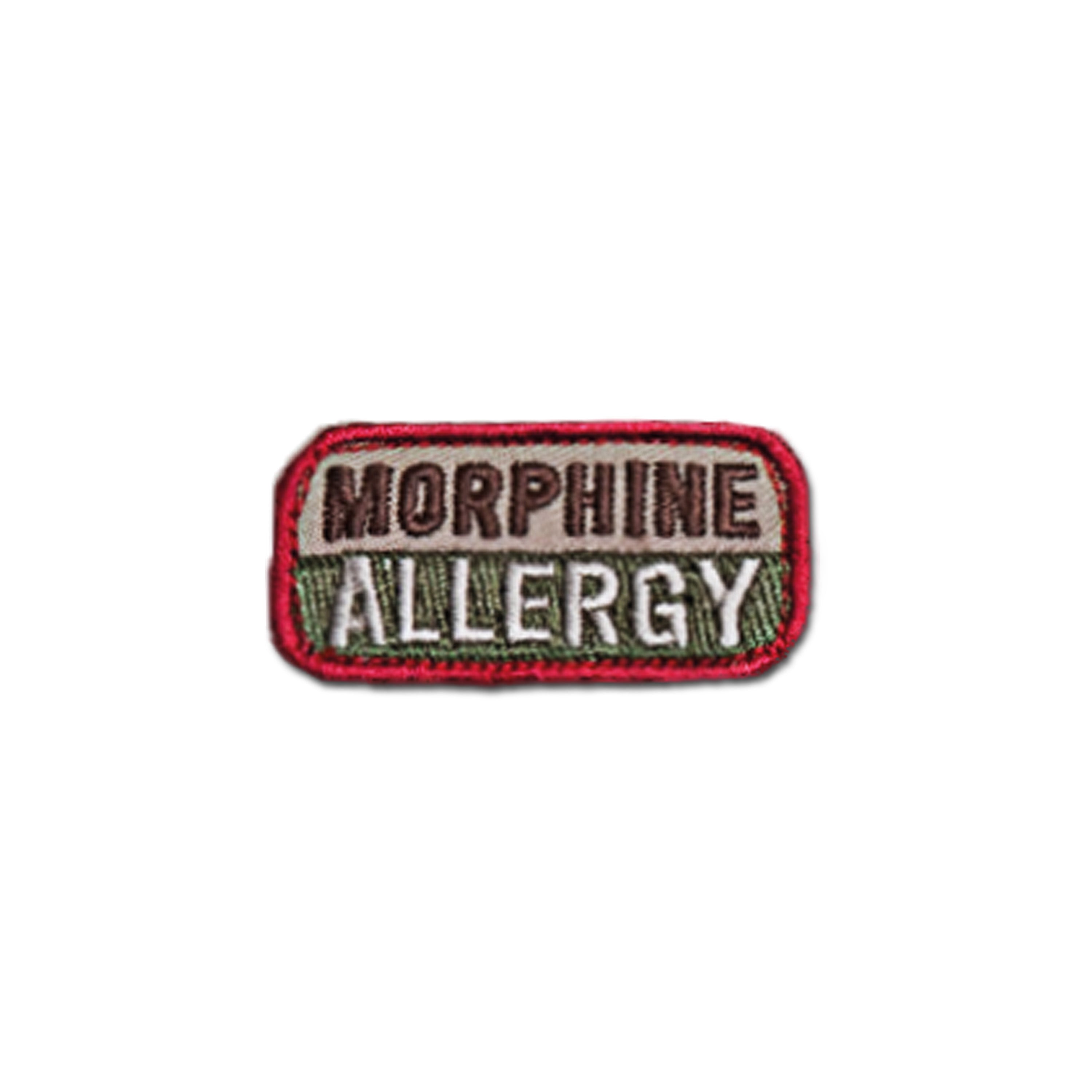 MilSpecMonkey Patch Morphine Allergy arid – ASMC GmbH International