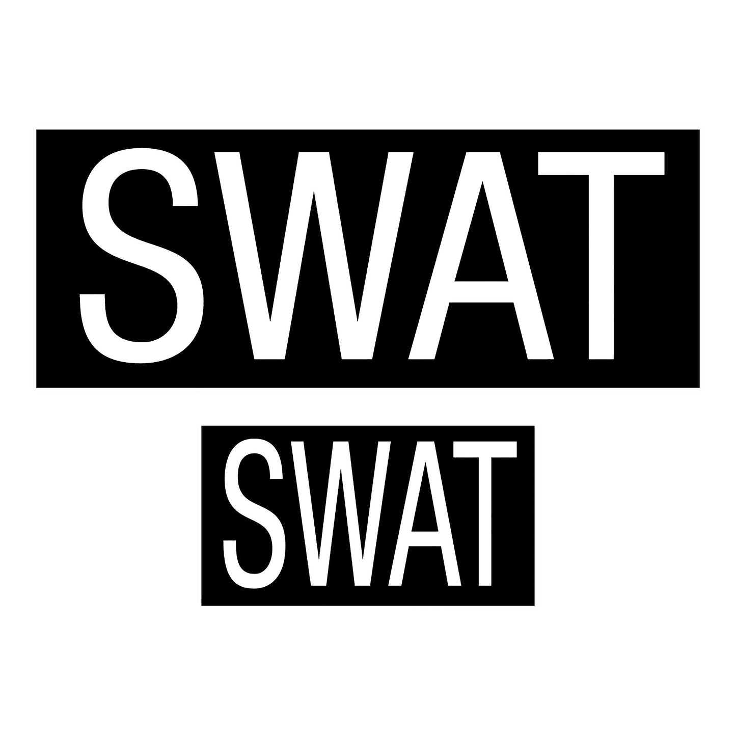 Set di toppe Swat da 2 pacchi