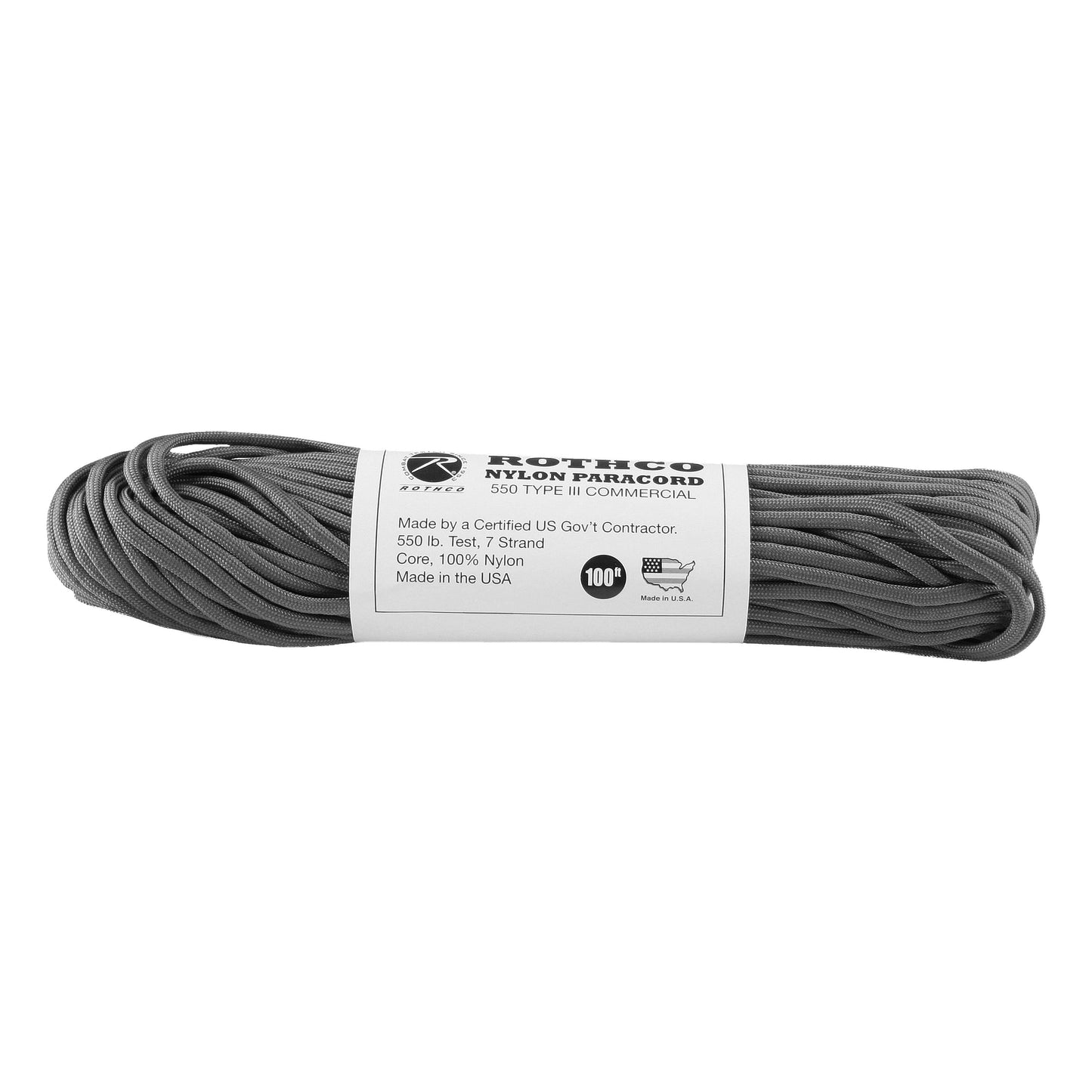 linea del paracadute 550 lb mimetica 100 piedi,