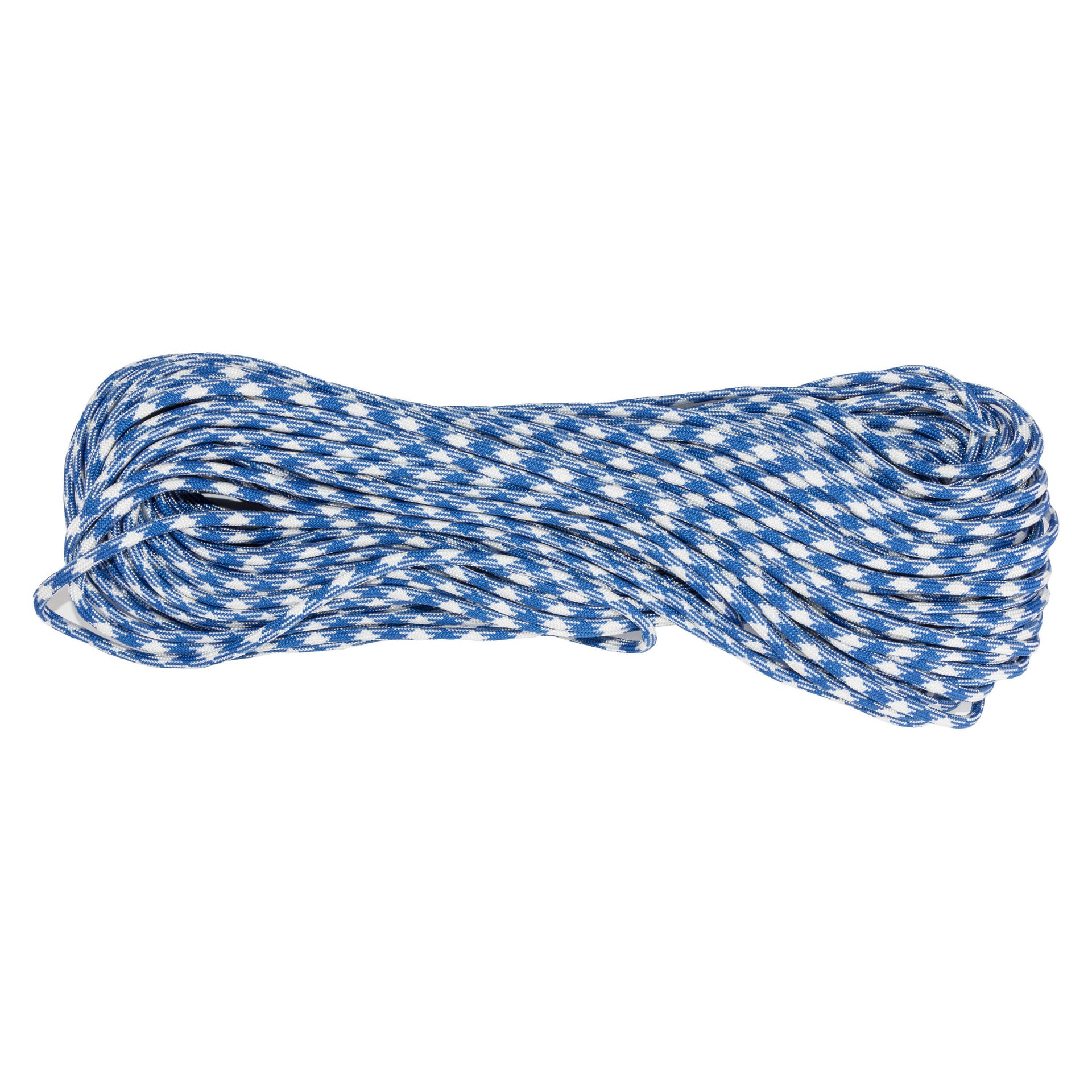 Paracord 30 m white/blue