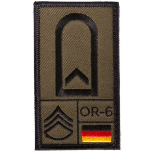 Rank Patch Feldwebel