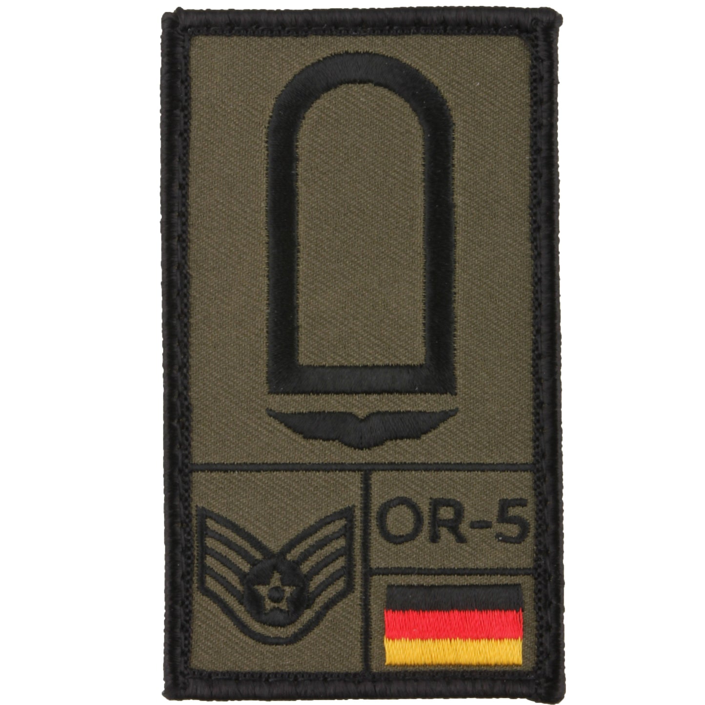 Grado Patch Stabsunteroffizier Luftwaffe tedesco oliv