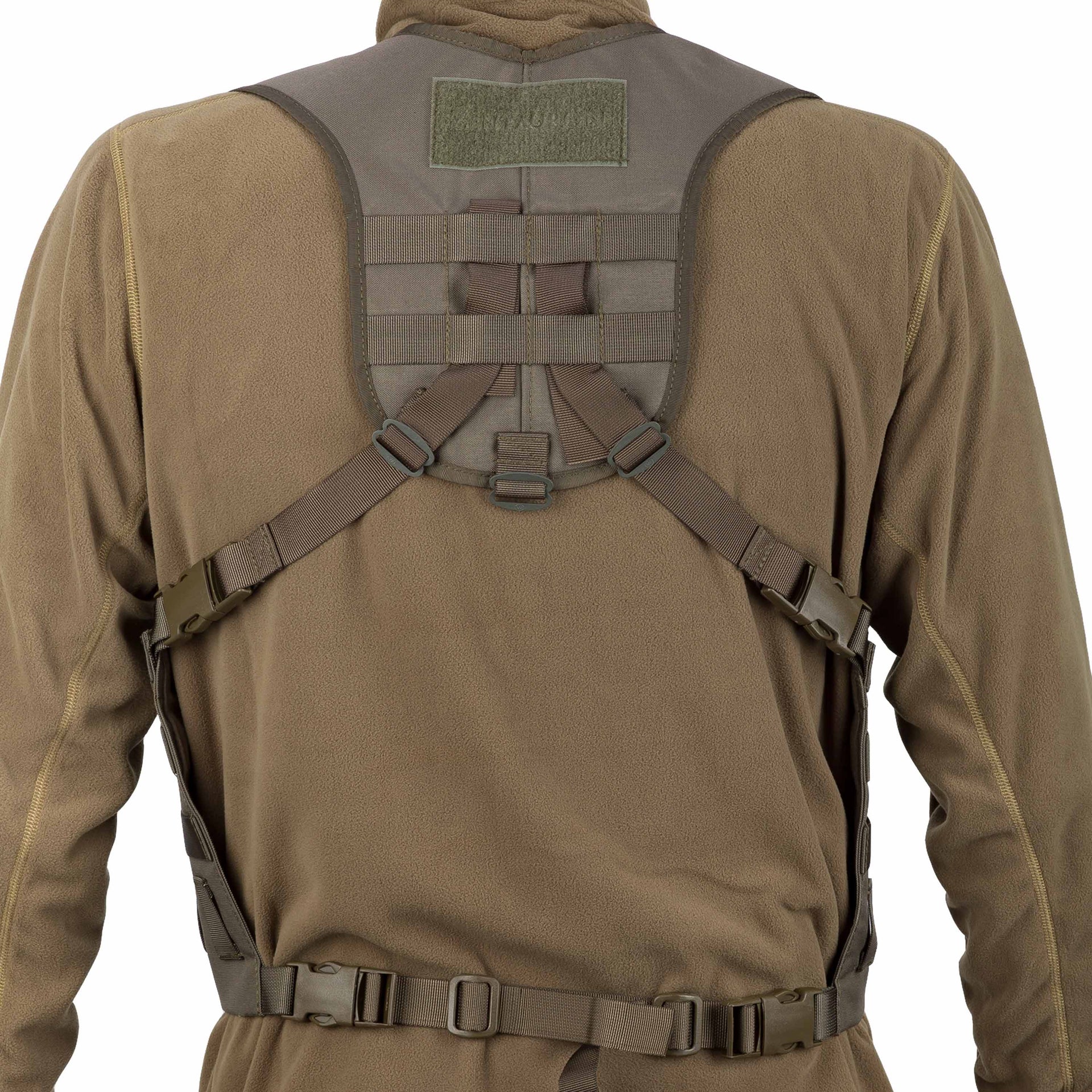 Chest Rig Modular Split Front gris piedra/